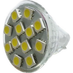 Λαμπτήρας LED MR11 Σποτ 2W - 12V, Ψυχρό Λευκό Χρώμα