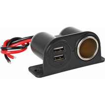 ΠΡΙΖΑ ΑΝΑΠΤΗΡΑ 15A ΜΕ ΔΙΠΛΟ USB ΦΟΡΤΙΣΗΣ ΒΑΣΗ ΚΑΙ ΕΝΔΕΙΞΗ LED 12/24V