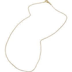 TRIBUTE, 925, ασημένια, καδένα, unisex, 50cm, διαμανταρισμένη, ΜΠΙΛΙΑ 1mm με κίτρινο, επιχρύσωμα, χωρίς, νικέλιο,/ΑΣΗΜΙ - 030023015