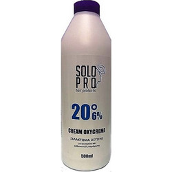 Solo Pro Oxycream Οξυζενέ Μαλλιών 6% 20Vol 500ml