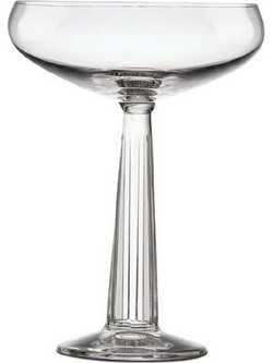 Espiel Σετ Ποτήρια Κοκτέιλ Γυάλινα Κολωνάτα Nude 235ml 6τμχ NU67306-6
