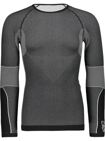 ΙΣΟΘΕΡΜΙΚΗ ΜΠΛΟΥΖΑ CMP SEAMLESS BASE LAYER TOP ΜΑΥΡΗ