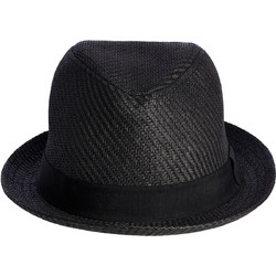 Jack & Jones Straw Ανδρικό Καπέλο Καβουράκι Ψάθινο Μαύρο 12152899