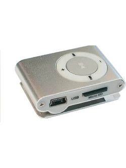 MP3005 Mini MP3 Player 64GB Ασημί