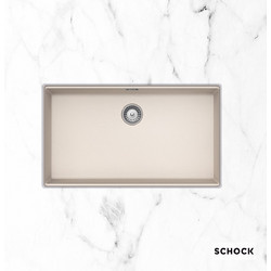 Schock Cristalite Manhattan 30080U-1511 Everest Υποκαθήμενος Νεροχύτης Γρανίτη Ματ 75x45.6cm
