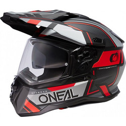 Oneal DSRS V.24 Black / Grey / Red Κράνος Μηχανής