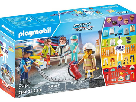 Playmobil City Action My Figures Ομάδα Διάσωσης για 5-10 Ετών 71400