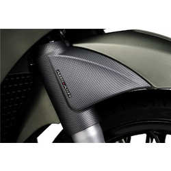 Καπακι Πιρουνιού Carbon Sport Allure Αριστερο-Δεξι Για Piaggio Beverly 300-350cc 2011-2020 Μοντέλα Καινούργιο Γνήσιο
