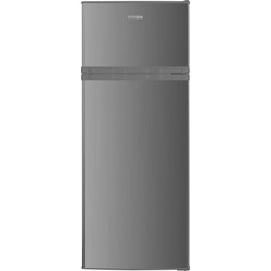 Robin CRT-2260 Δίπορτο Ψυγείο 206lt Υ143xΠ54.5xΒ55.5cm Inox