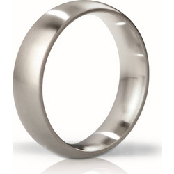 Mystim His Ringness Earl Brushed 5.5cm Δαχτυλίδι Πέους Μεταλλικό 5.5cm Ασημί
