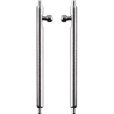 VOLTE-TEL ΠΕΙΡΟΣ ΡΟΛΟΓΙΟΥ 20mm (2 ΤΕΜΑΧΙΑ) SILVER
