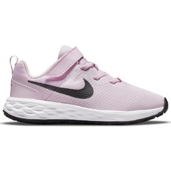 Nike Revolution 6 Παιδικά Αθλητικά Παπούτσια για Τρέξιμο Ροζ DD1095-608