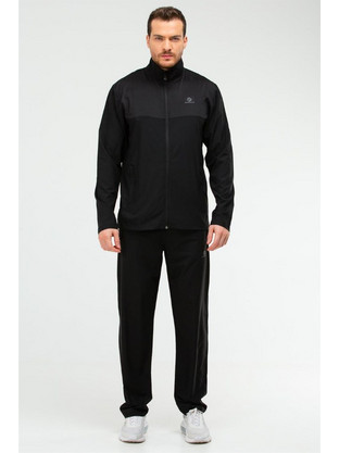 Speedlife Tracksuit Ανδρική Φόρμα Σετ Μαύρο XA-1650-2
