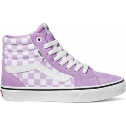 Vans Filmore Hi Γυναικεία Sneakers Μποτάκια Λιλά VN0A5KY6CPT