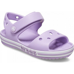 Crocs Παιδικά Παπούτσια Θαλάσσης για Κορίτσι Ανατομικά Λιλά 205400-5PR