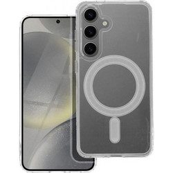 Θήκη κινητού Forcell Clear Mag Cover Compatible with MagSafe for Samsung S24
