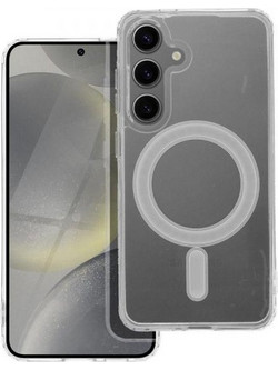 Θήκη κινητού Forcell Clear Mag Cover Compatible with MagSafe for Samsung S24