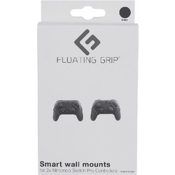 Nintendo Switch Pro Controller wall mount by FLOATING GRIP(R) Black / Nintendo Switch