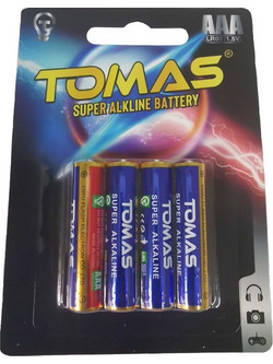 Tomas Super Alkaline AAA 4τμχ