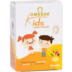 UGA Omegor Kids Ιχθυέλαιο για Παιδιά 60 Μασώμενα Δισκία