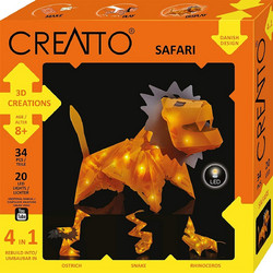 Kosmos Creatto Κατασκευή με LED Safari 3479