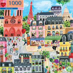 Puzzle eeBoo Paris In Day 1000 Κομμάτια