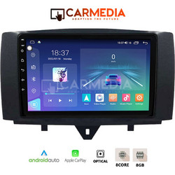 Carmedia CM809-13 Smart 451 2010-2015 Ηχοσύστημα Αυτοκινήτου με Οθόνη Αφής & GPS