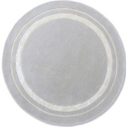 Laura Ashley Redbrook Χαλί Στρογγυλό 150cm Silver 081804