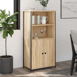 Ντουλάπι Sonoma Δρυς 62x36x121,5 εκ. από Επεξεργασμένο Ξύλο 834211