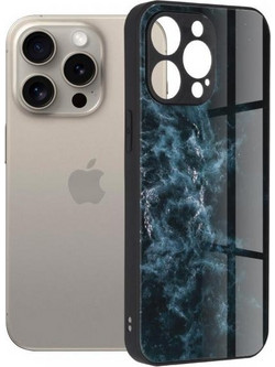 Θήκη κινητού Techsuit Glaze Series for iPhone 15 Pro Max Blue Nebula