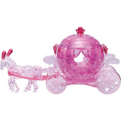 Puzzle 3D Crystal Puzzle Carriage Pink 67 Κομμάτια