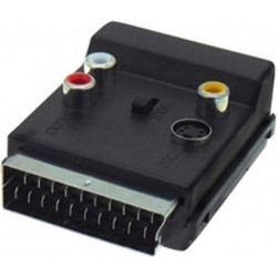 ADAPTOR SCART-SCART+3RCA+SVHS+SWITCH AV231-22G LANCOM Τεμάχια:5 01.079.0100