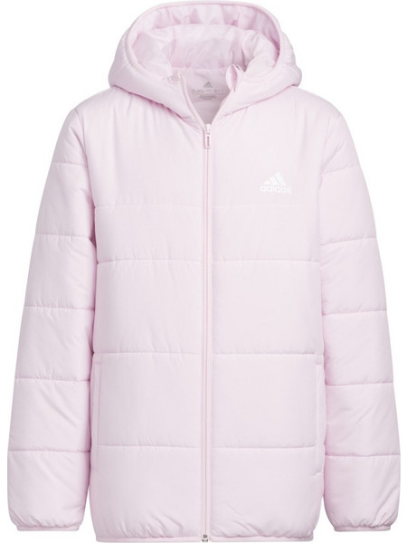 Adidas Αθλητικό Παιδικό Μπουφάν Χειμωνιάτικο Puffer Ροζ IL6075
