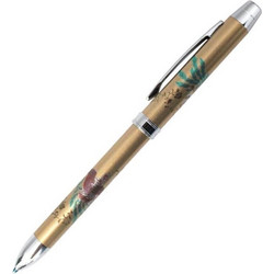 Multifunction Pen Penac Makie Hoo-oo Gold (Μπλε,Κόκκινο,Μολύβι)