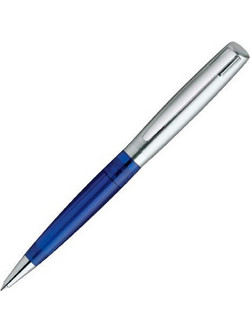 Στυλό/Σφραγίδα Heri Classic Light 6532Μ Μπλε/Ασημί
