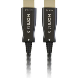 Cablexpert Καλώδιο HDMI 2.0 Braided HDMI Male to HDMI Male 30m Black