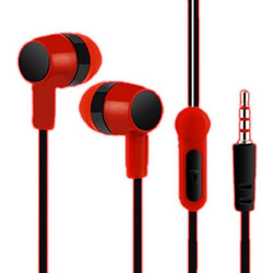 Lamtech LAM021363 Handsfree In-Ear 3.5mm Red