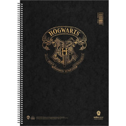 Salko Harry Potter Σπιράλ Τετράδιο Ριγέ A4 30 Φύλλων Μαύρο 7356