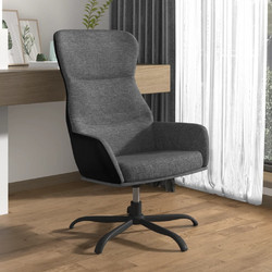 vidaXL Πολυθρόνα Relax Περιστρεφόμενη Γκρι 341091