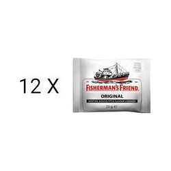Fisherman's Friend Καραμέλες για Ερεθισμένο Λαιμό Ευκάλυπτος & Μέντα 12x25gr