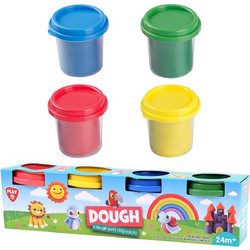 Playgo Πλαστοζυμαράκια Dough Pack 4Τμχ