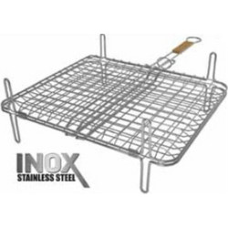 Σχάρα Inox Καλάθι (ΙΙ) Γίγας Νο.6 Με Πόδια 12.99.03.25