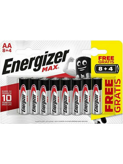 Energizer Max AA 12τμχ