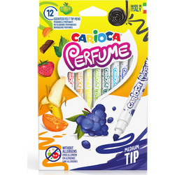 Carioca Perfume Μαρκαδόροι Ζωγραφικής Σετ 12 Χρώματα