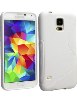 Samsung Galaxy S5 G900 - Θήκη TPU GEL S-Line Λευκή (ΟΕΜ)