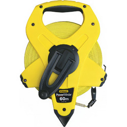 Μετροταινία Από Fibreglass 60m STANLEY POWER WINDER 2-34-775
