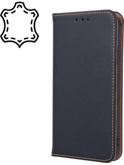 Senso Genuine Leather Stand Book Black (iPhone 15 Plus)