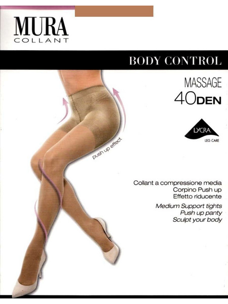 Mura Καλσόν Body Control 40 Den με λαστέξ