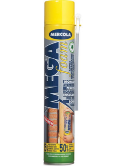 Mercola Megafoam Αφρός Πολυουρεθάνης Χειρός 300ml 09401