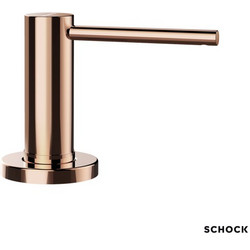Διανομέας υγρού σαπουνιού Schock 629169-222 dispenser νεροχύτη 500ml μεταλλικός Copper (Μπεζ)
